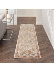 Sahar Vintage Ivory Multi Runner - Thumbnail - 2