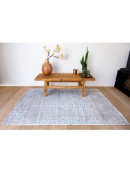 Tribeca Blue Plains Rug - Thumbnail - 4