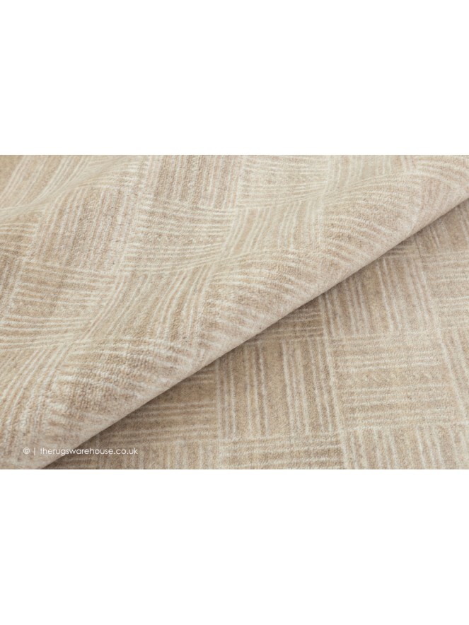 Chobi Lori Geo Beige Rug - 5