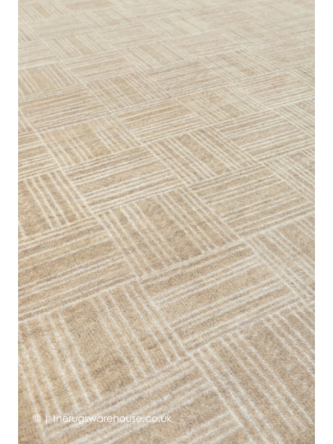 Chobi Lori Geo Beige Rug - 6