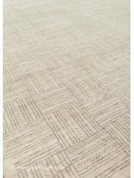 Chobi Lori Geo Cream Rug - Thumbnail - 6