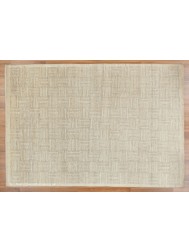 Chobi Lori Geo Cream Rug - Thumbnail - 8