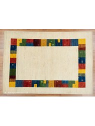 Gabbeh Luri Multi Border Rug - Thumbnail - 8