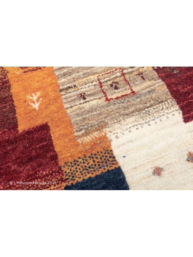 Gabbeh Luri Multi Rug - 6