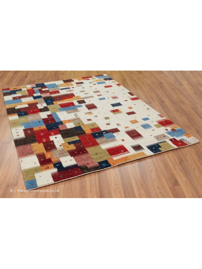 Gabbeh Luri Multi Rug - 7