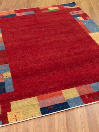 Gabbeh Luri Red Multi