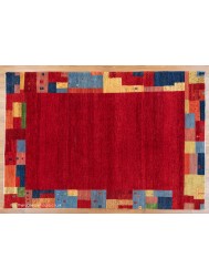 Gabbeh Luri Red Multi Rug - Thumbnail - 8