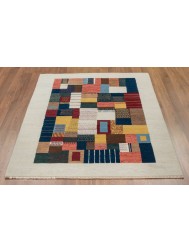 Gabbeh Luri Multi Blocks Rug - Thumbnail - 2