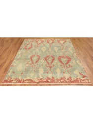 Ikat Green Rug - Thumbnail - 2