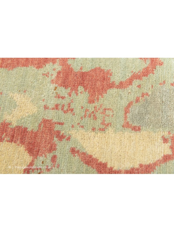 Ikat Green Rug - 8