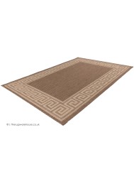 Finca Greek Brown Rug - Thumbnail - 2