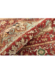 Fine Serapi Red Rug - Thumbnail - 5