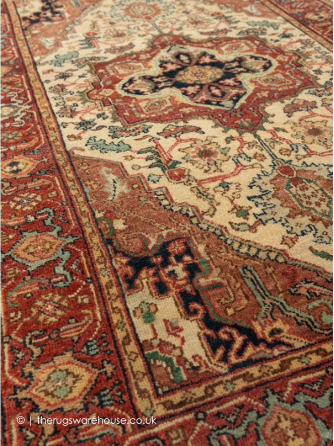 Fine Serapi 13 Rug - 6