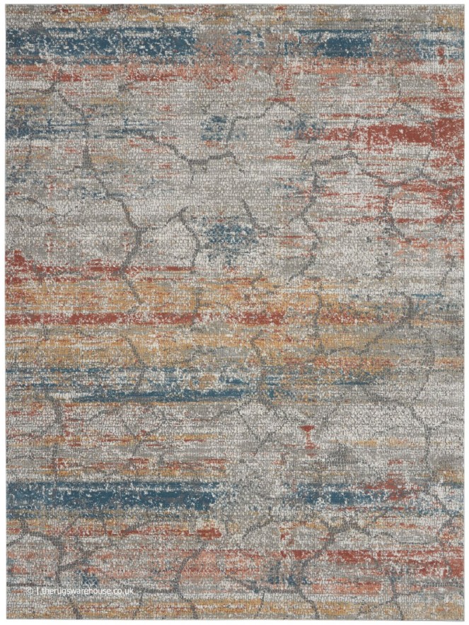 Rustic Art Rug - 8