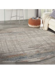 Rustic Mist Circle Rug - Thumbnail - 2
