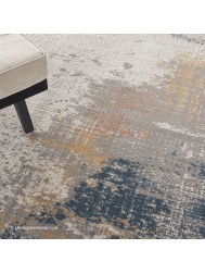 Rustic Splash Circle Rug - Thumbnail - 4