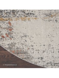Rustic Splash Circle Rug - Thumbnail - 7