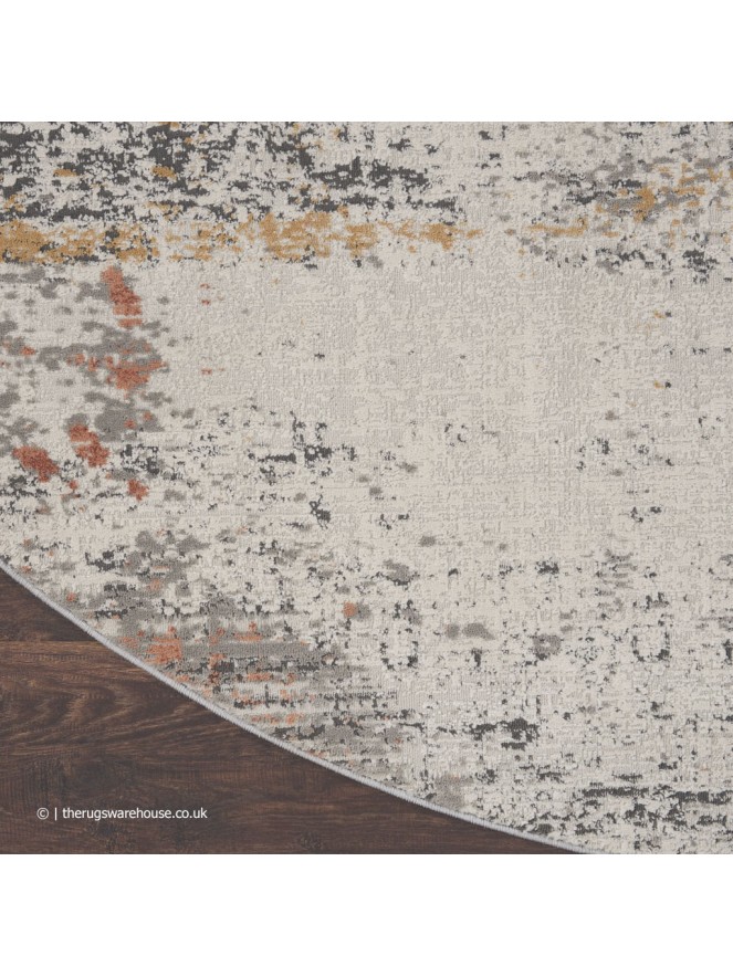 Rustic Splash Circle Rug - 7