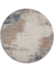Rustic Splash Circle Rug - Thumbnail - 8