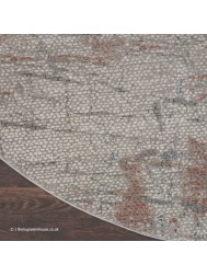 Rustic Shadow Rustic Circle Rug - Thumbnail - 7