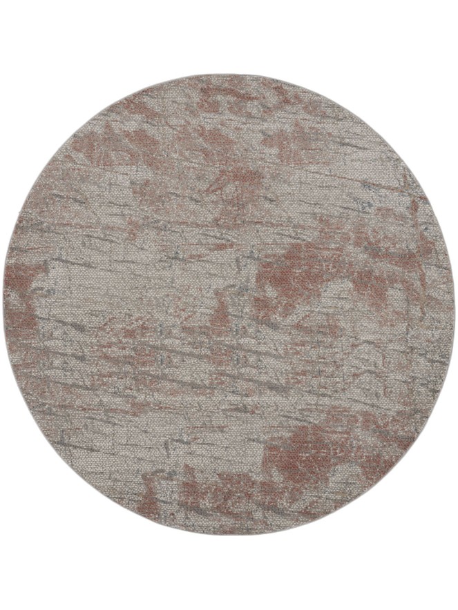 Rustic Shadow Rustic Circle Rug - 8