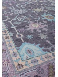 Modern Ushak Rug - Thumbnail - 9