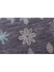 Modern Ushak Rug - Thumbnail - 11