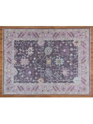 Modern Ushak Rug - Thumbnail - 13