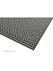 Patio Diamond Mono Rug - Thumbnail - 4