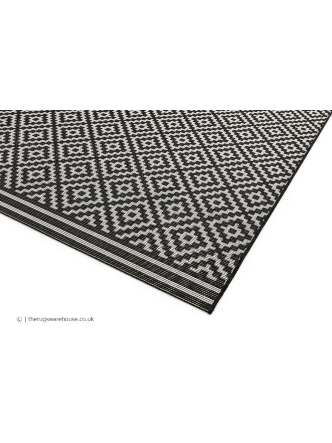 Patio Diamond Mono Rug - 4