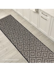 Patio Diamond Mono Rug - Thumbnail - 6