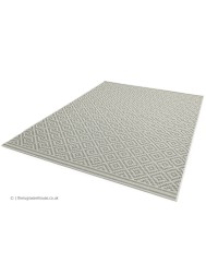 Patio Diamond Grey Rug - Thumbnail - 3