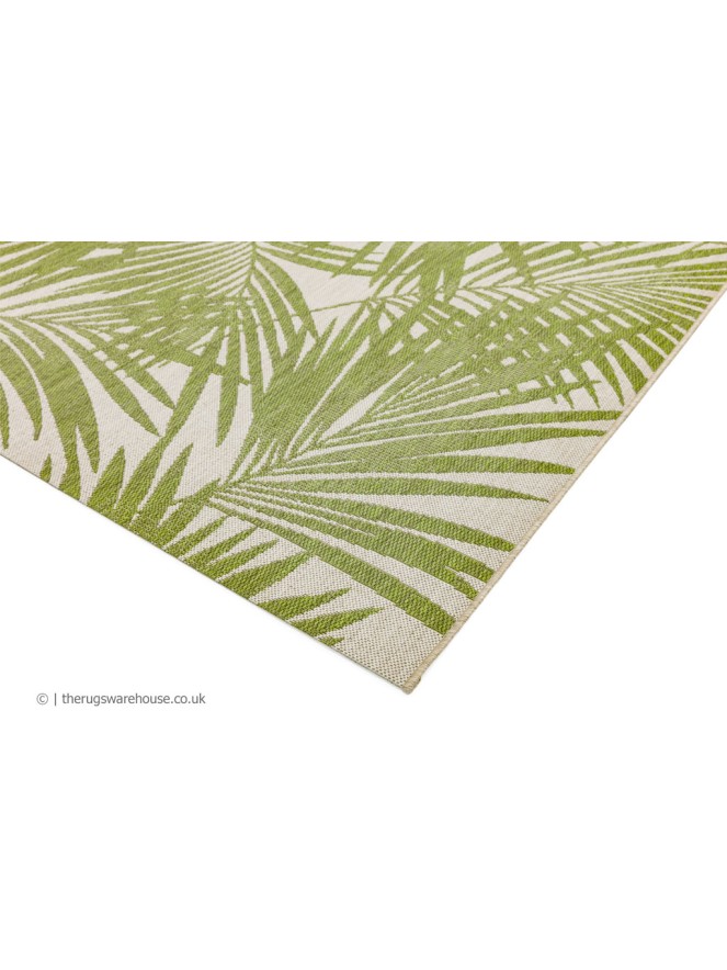 Patio Green Palm Rug - 3