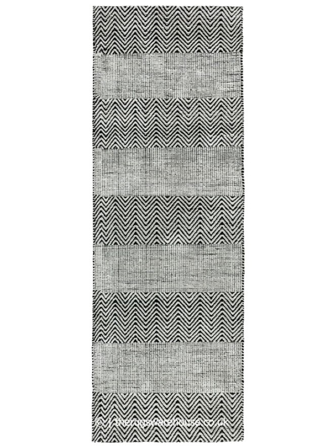 Ives Grey Stripes Runner - 6