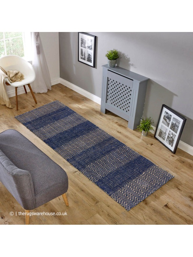 Ives Blue Stripes Runner - 2