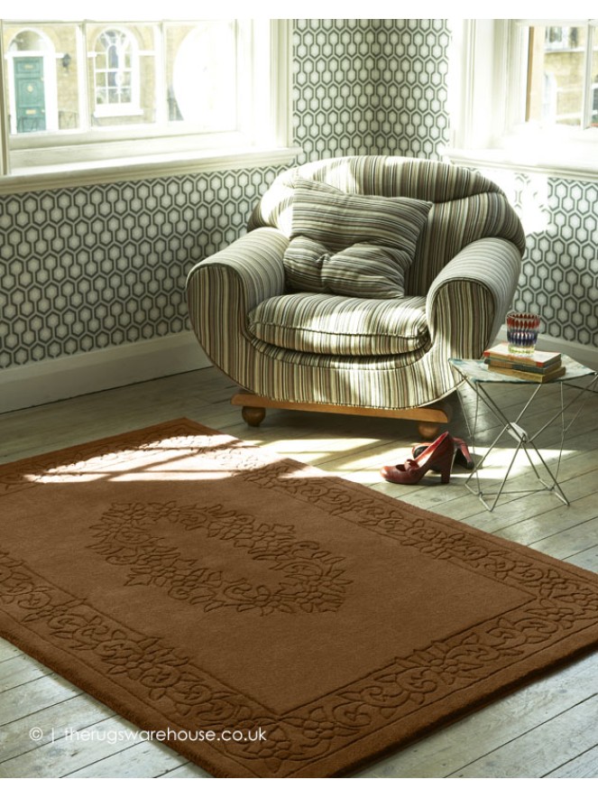 Royale Aubusson Bronze Rug - 2