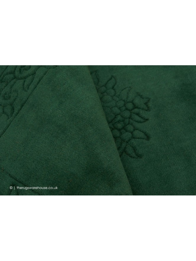 Royale Aubusson Green Rug - 4