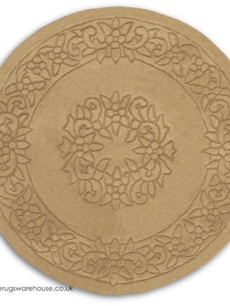 Royale Aubusson Camel Circle