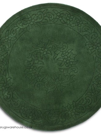 Royale Aubusson Green Circle