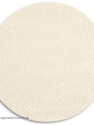 Royale Aubusson Ivory Circle