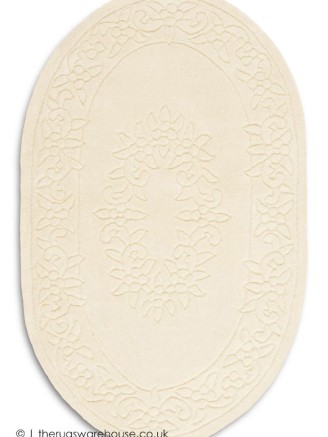 Royale Aubusson Ivory Oval