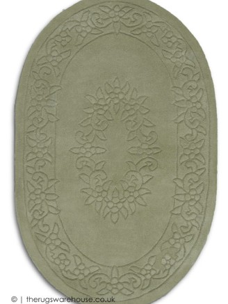 Royale Aubusson Mint Oval