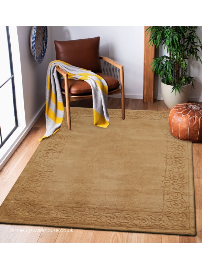 Royale Lux Camel Rug - 2