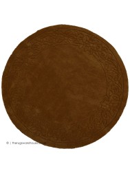 Royale Lux Gold Circle Rug - Thumbnail - 5