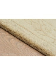 Royale Lux Beige Oval Rug - Thumbnail - 4
