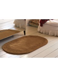 Royale Lux Bronze Oval Rug - Thumbnail - 2