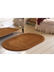Royale Lux Gold Oval Rug - Thumbnail - 2