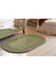 Royale Lux Mint Oval Rug - Thumbnail - 3