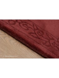 Royale Lux Rose Oval Rug - Thumbnail - 3