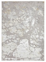 Apollo Distress Grey Gold Rug - Thumbnail - 4